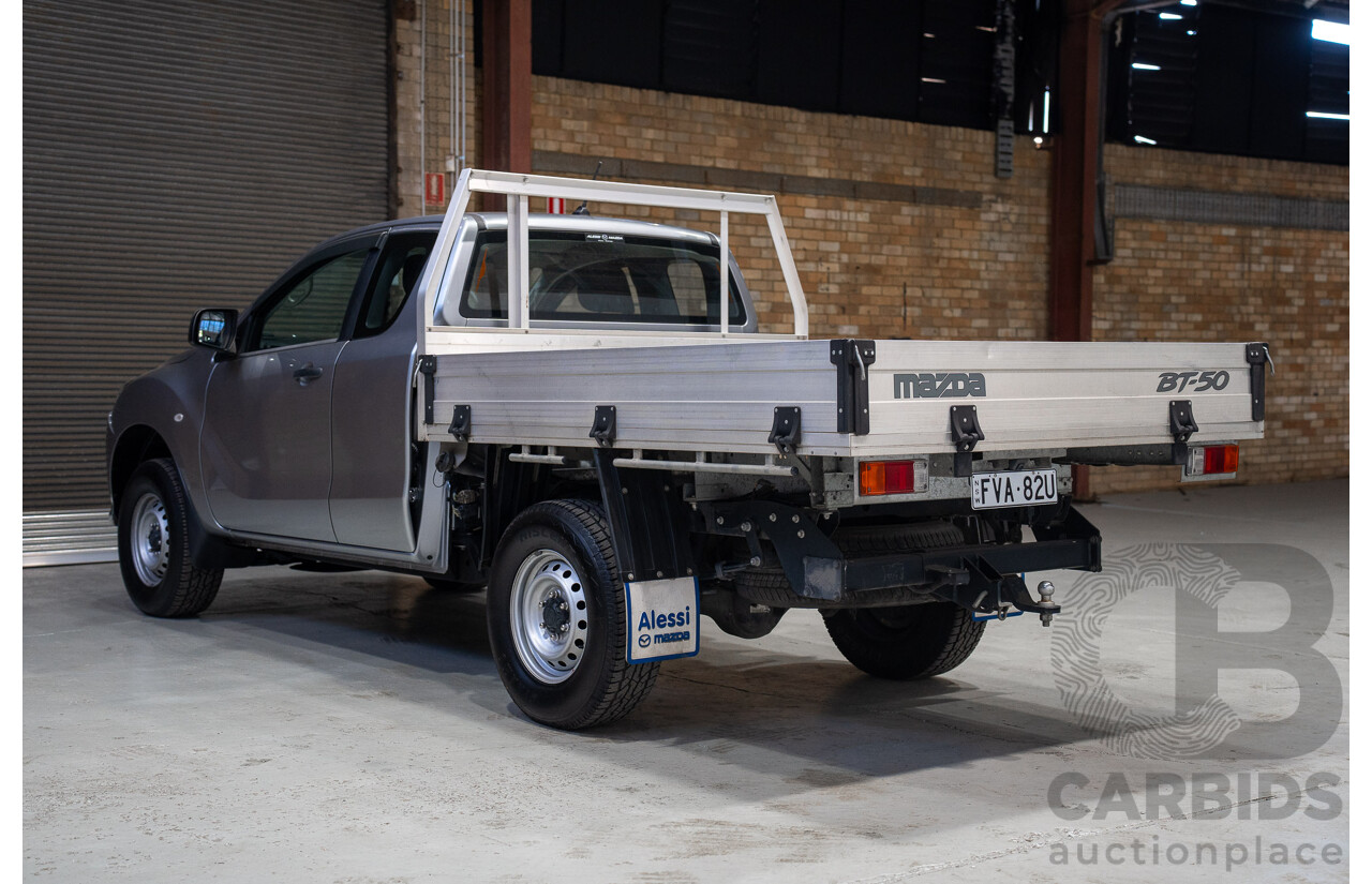 06/2019 Mazda BT-50 XT (4x4) (5YR) Freestyle Cab Chassis Grey 3.2L