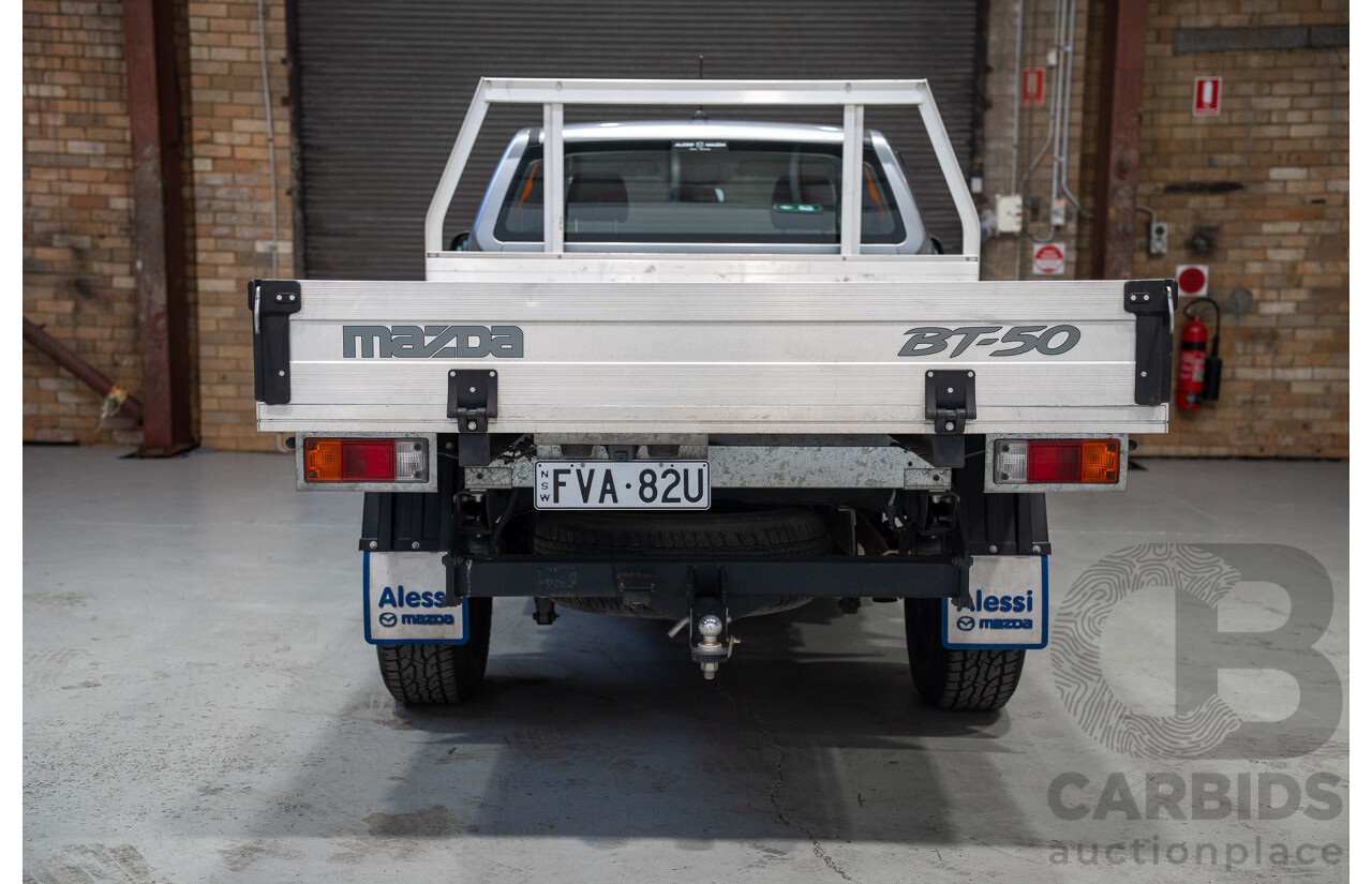 06/2019 Mazda BT-50 XT (4x4) (5YR) Freestyle Cab Chassis Grey 3.2L