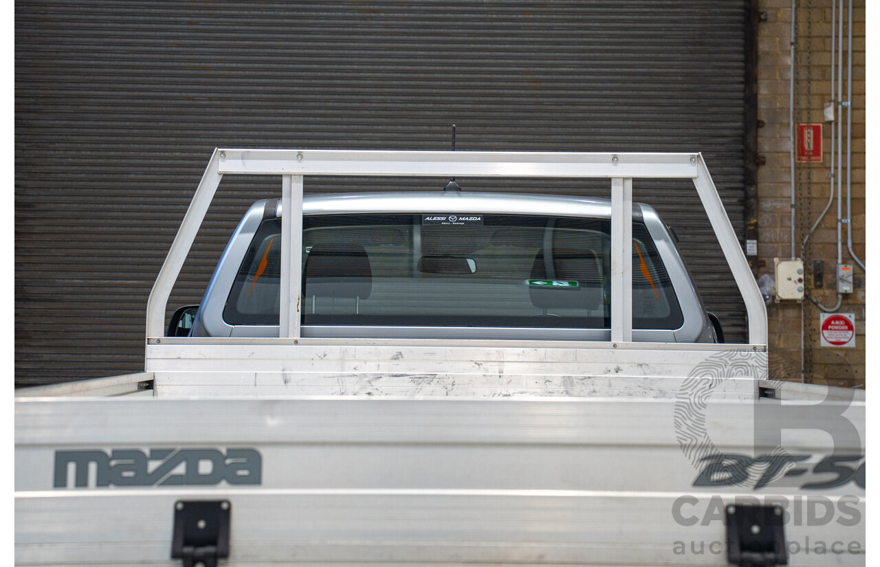 06/2019 Mazda BT-50 XT (4x4) (5YR) Freestyle Cab Chassis Grey 3.2L