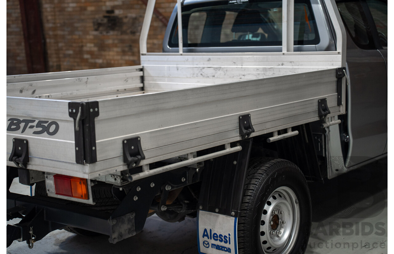 06/2019 Mazda BT-50 XT (4x4) (5YR) Freestyle Cab Chassis Grey 3.2L