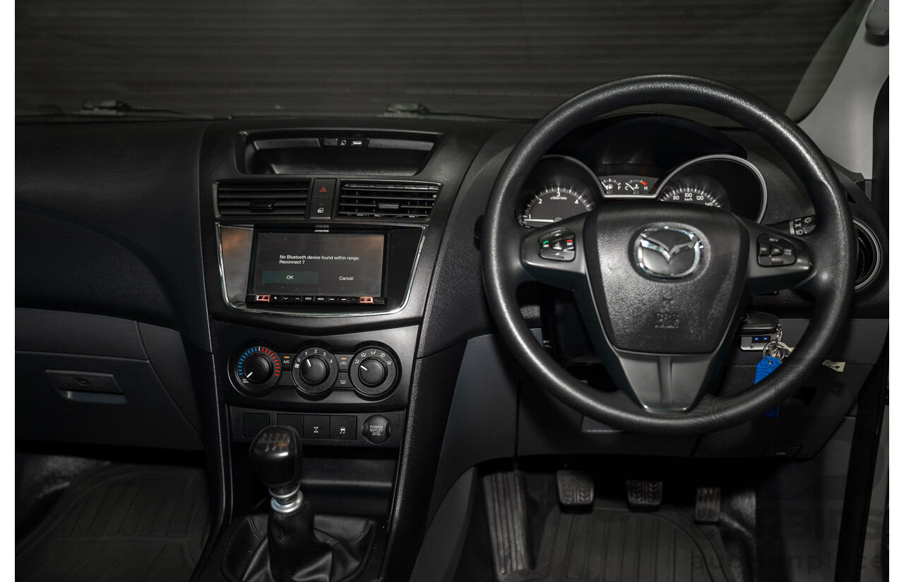 06/2019 Mazda BT-50 XT (4x4) (5YR) Freestyle Cab Chassis Grey 3.2L