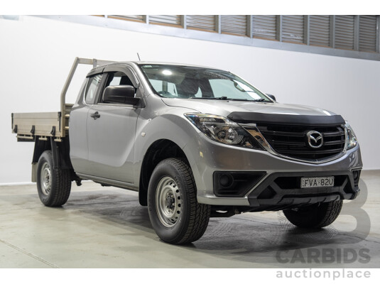 06/2019 Mazda BT-50 XT (4x4) (5YR) Freestyle Cab Chassis Grey 3.2L