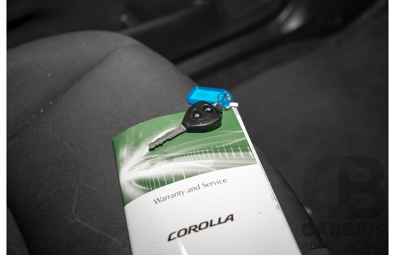 09/2008 Toyota Corolla Ascent ZRE152R 5d Hatchback Blue 1.8L
