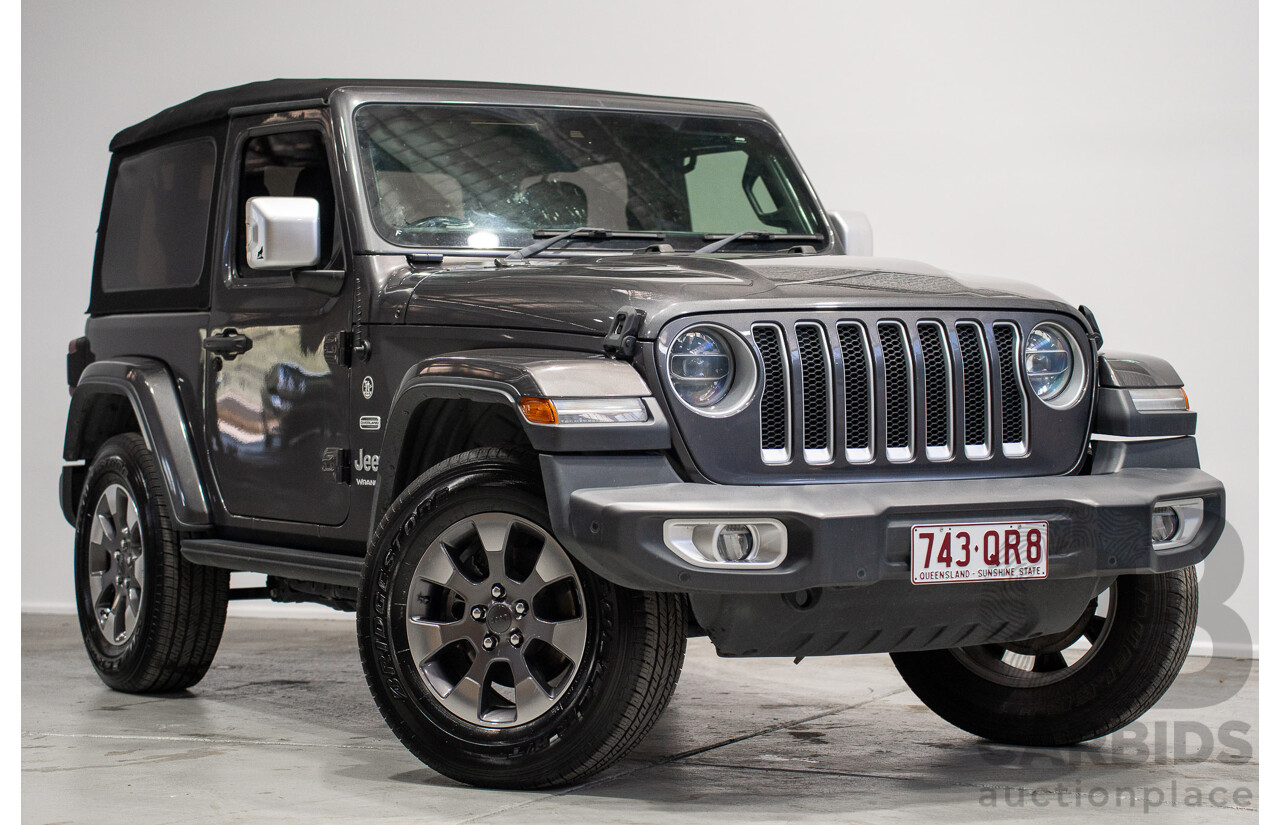 08/2020 Jeep Wrangler Overland (4x4) JL MY20 2d Grey 3.6L