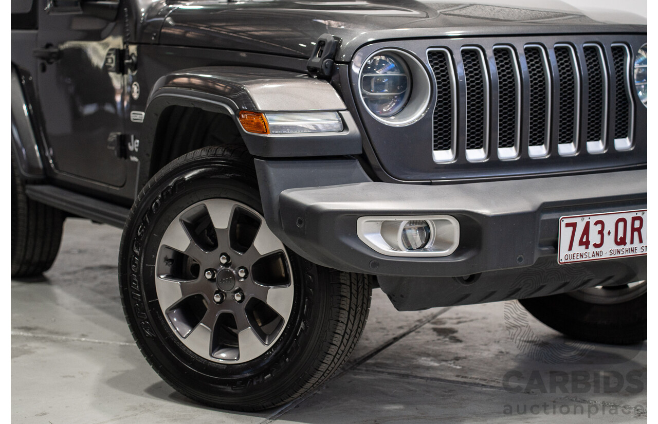 08/2020 Jeep Wrangler Overland (4x4) JL MY20 2d Grey 3.6L