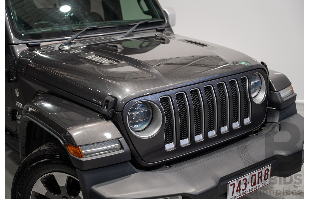 08/2020 Jeep Wrangler Overland (4x4) JL MY20 2d Grey 3.6L