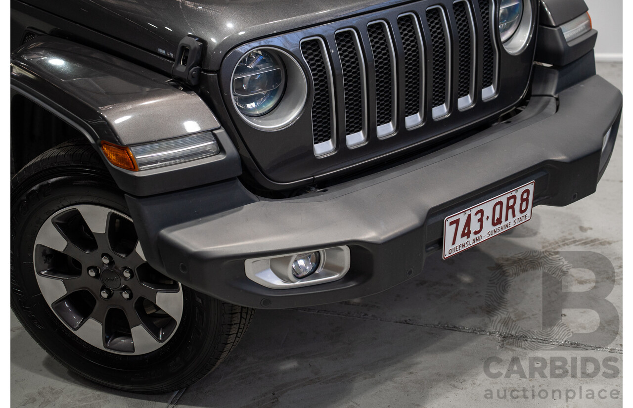 08/2020 Jeep Wrangler Overland (4x4) JL MY20 2d Grey 3.6L