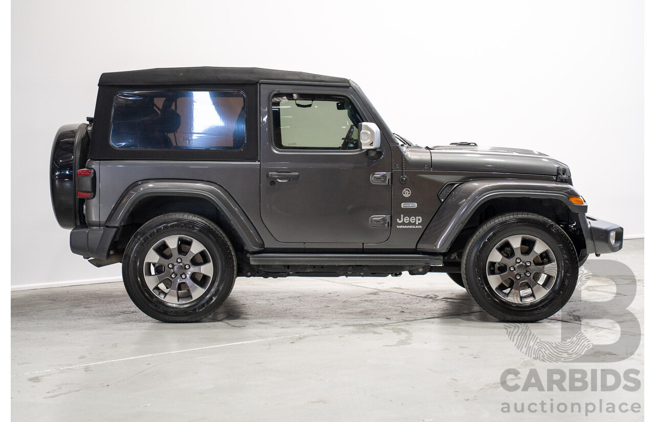 08/2020 Jeep Wrangler Overland (4x4) JL MY20 2d Grey 3.6L