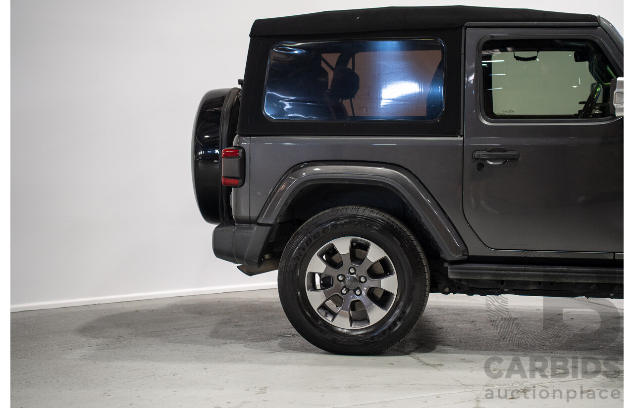 08/2020 Jeep Wrangler Overland (4x4) JL MY20 2d Grey 3.6L