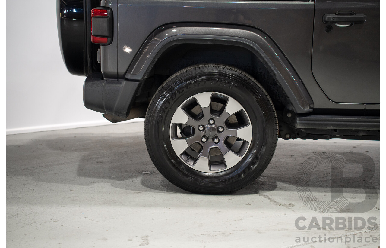 08/2020 Jeep Wrangler Overland (4x4) JL MY20 2d Grey 3.6L