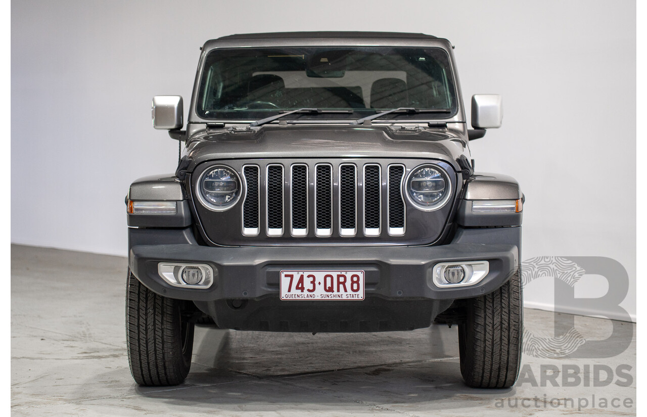 08/2020 Jeep Wrangler Overland (4x4) JL MY20 2d Grey 3.6L