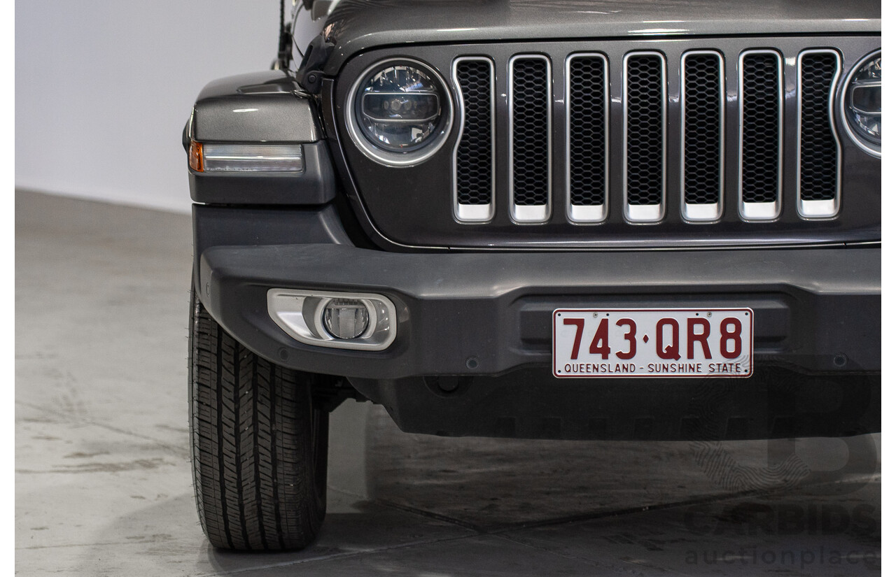 08/2020 Jeep Wrangler Overland (4x4) JL MY20 2d Grey 3.6L
