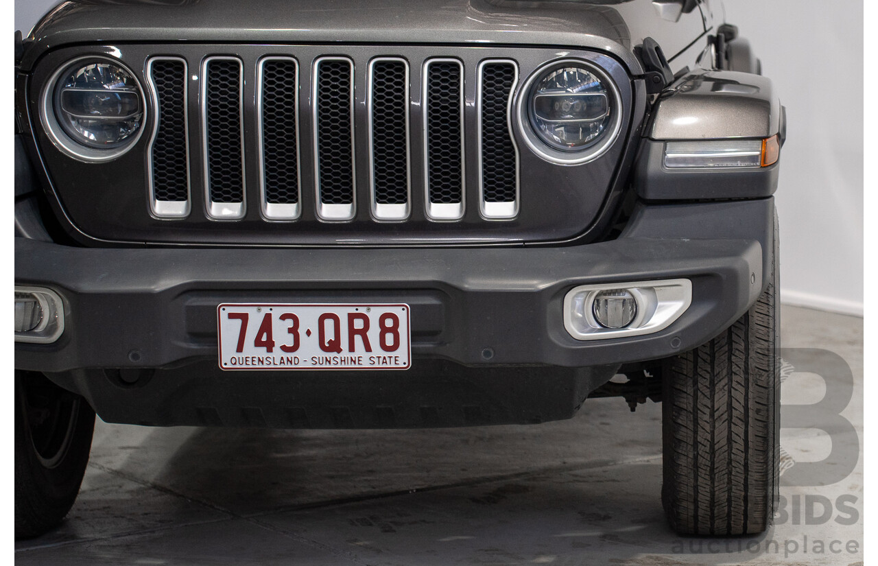 08/2020 Jeep Wrangler Overland (4x4) JL MY20 2d Grey 3.6L