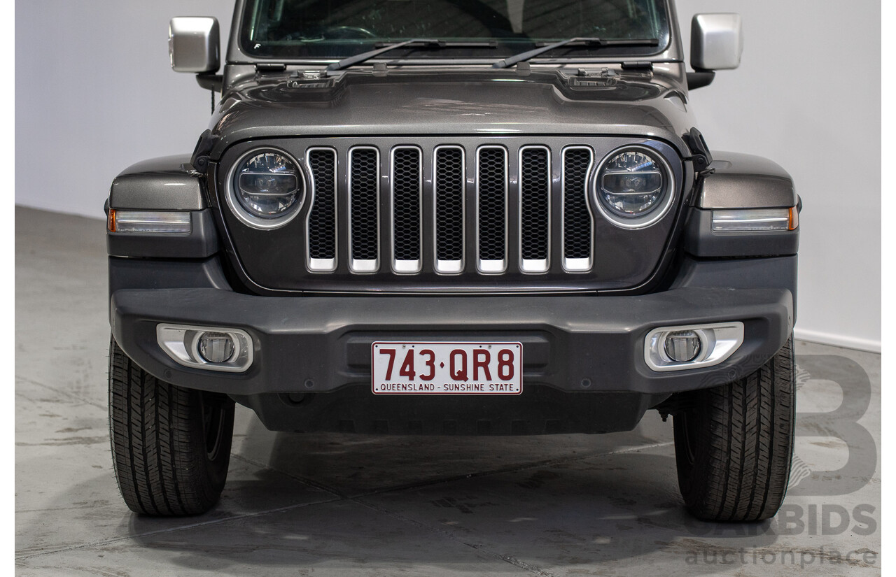08/2020 Jeep Wrangler Overland (4x4) JL MY20 2d Grey 3.6L