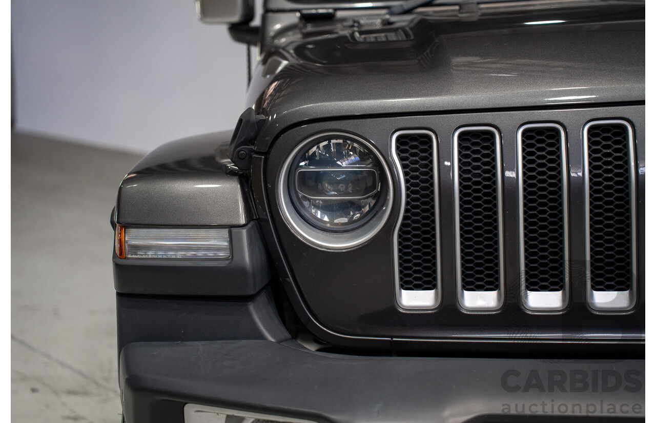 08/2020 Jeep Wrangler Overland (4x4) JL MY20 2d Grey 3.6L