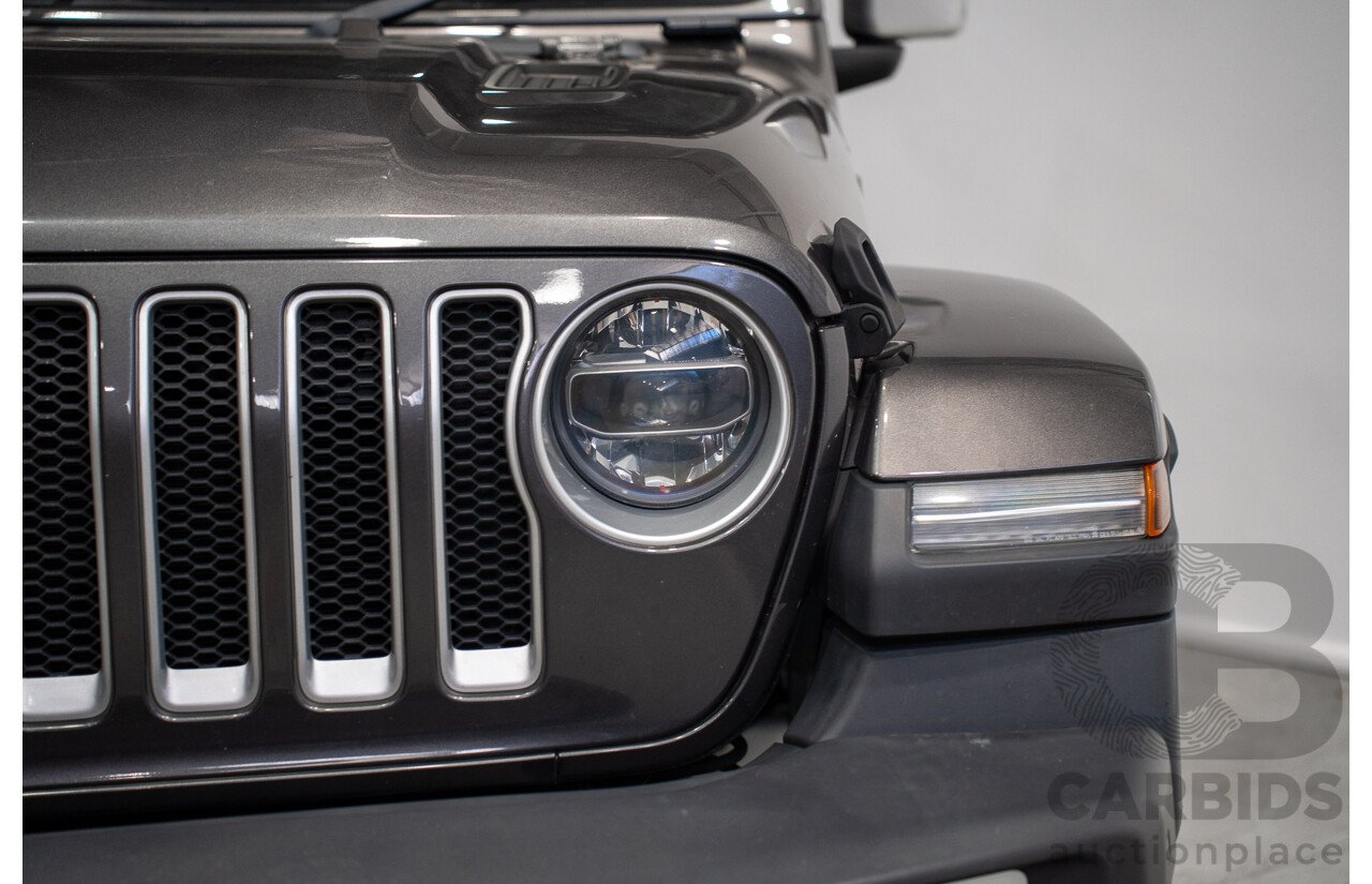 08/2020 Jeep Wrangler Overland (4x4) JL MY20 2d Grey 3.6L