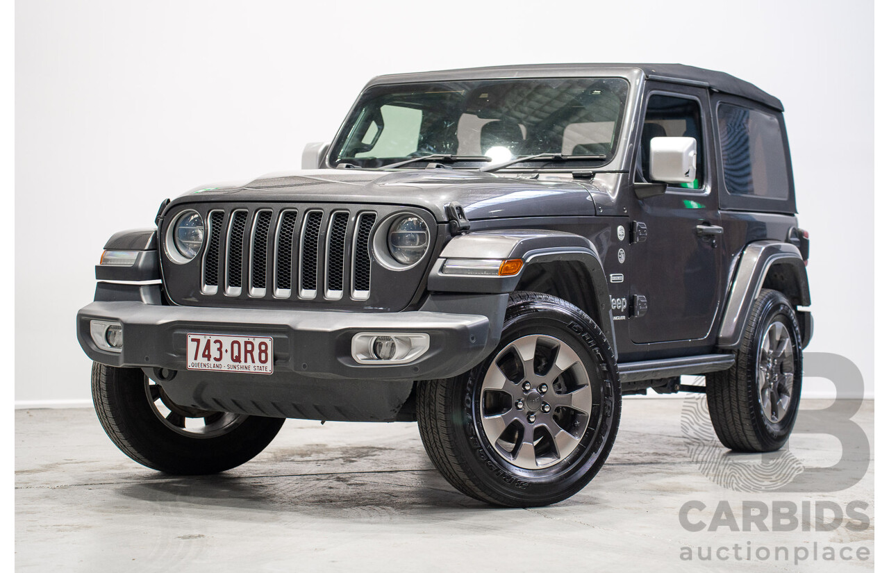 08/2020 Jeep Wrangler Overland (4x4) JL MY20 2d Grey 3.6L