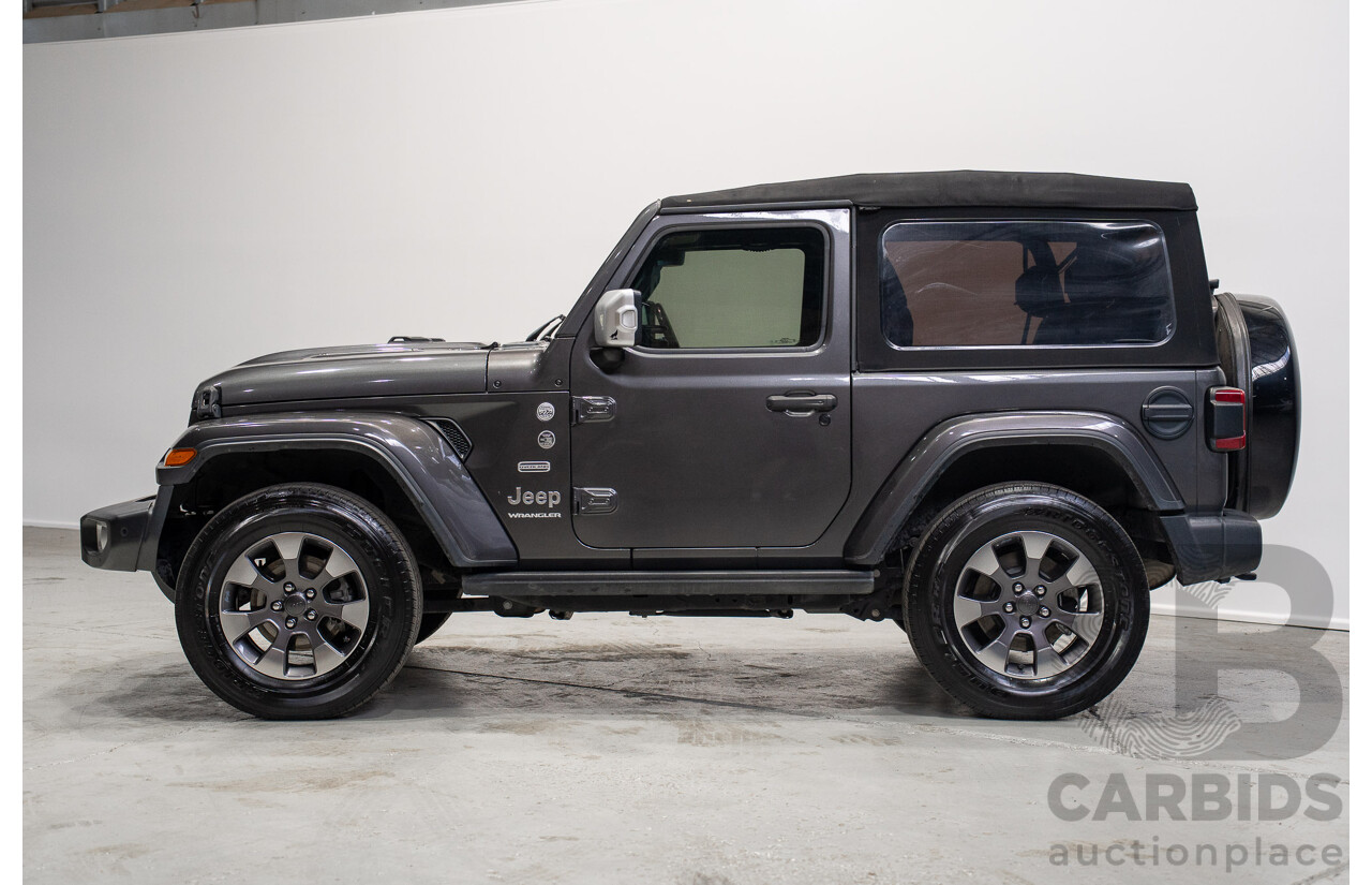 08/2020 Jeep Wrangler Overland (4x4) JL MY20 2d Grey 3.6L