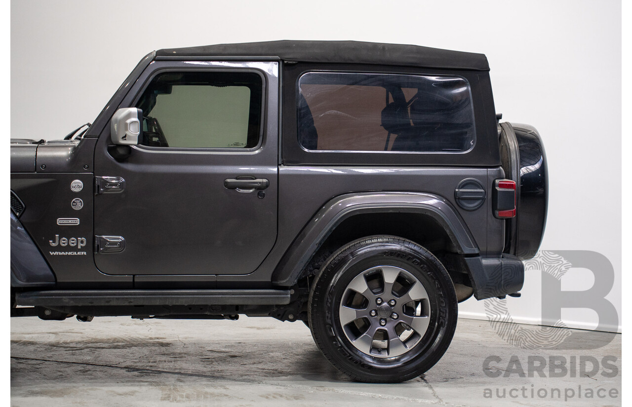 08/2020 Jeep Wrangler Overland (4x4) JL MY20 2d Grey 3.6L