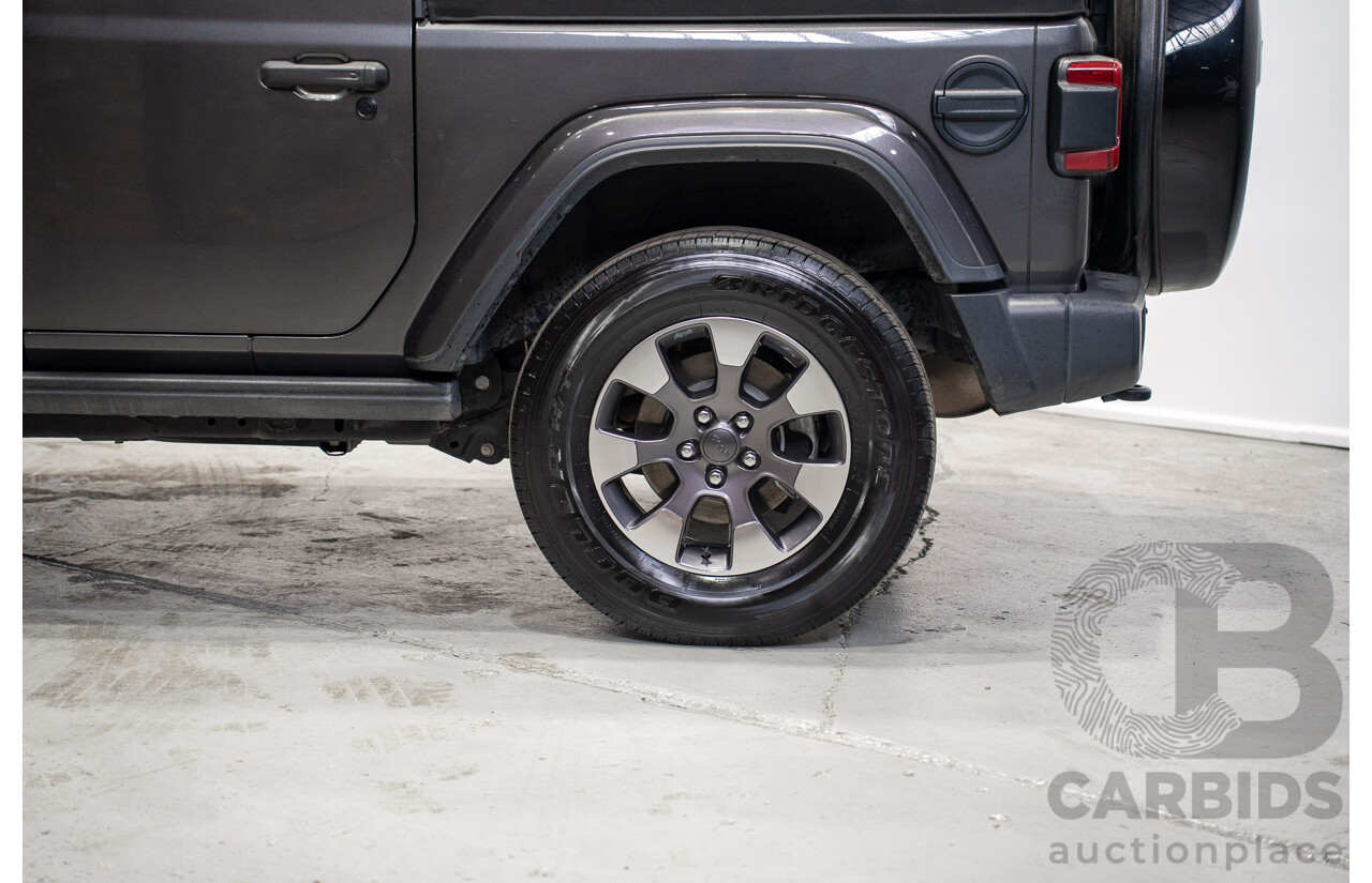 08/2020 Jeep Wrangler Overland (4x4) JL MY20 2d Grey 3.6L