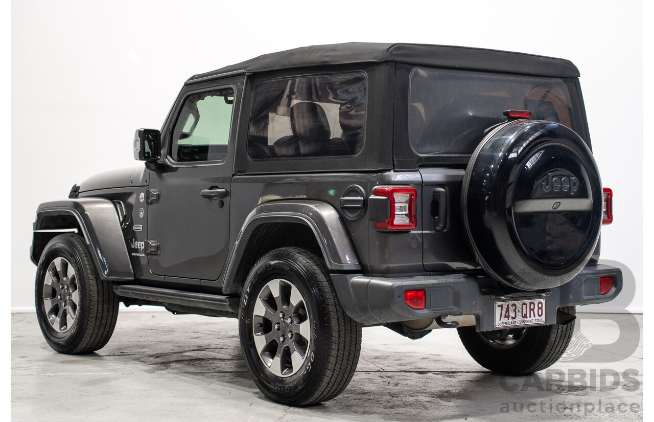 08/2020 Jeep Wrangler Overland (4x4) JL MY20 2d Grey 3.6L