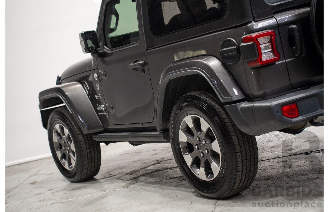 08/2020 Jeep Wrangler Overland (4x4) JL MY20 2d Grey 3.6L