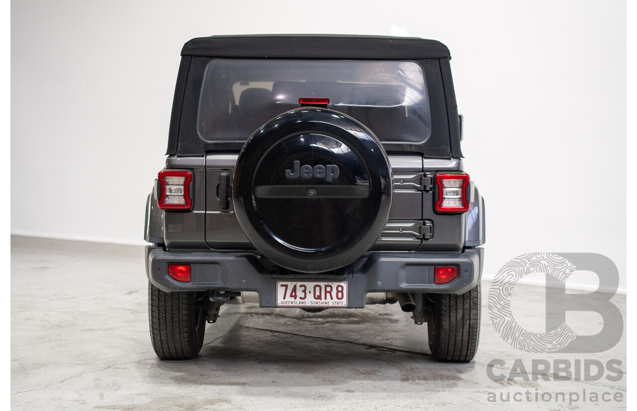 08/2020 Jeep Wrangler Overland (4x4) JL MY20 2d Grey 3.6L