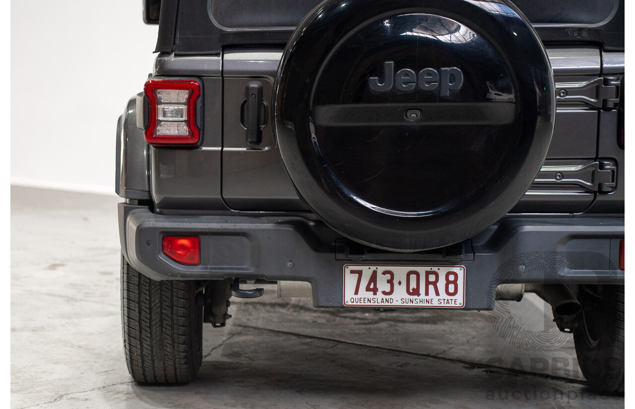 08/2020 Jeep Wrangler Overland (4x4) JL MY20 2d Grey 3.6L