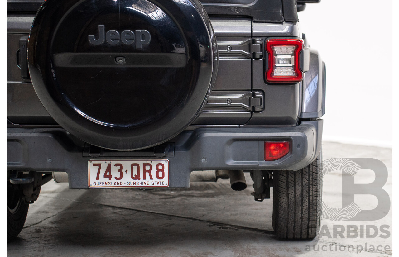 08/2020 Jeep Wrangler Overland (4x4) JL MY20 2d Grey 3.6L