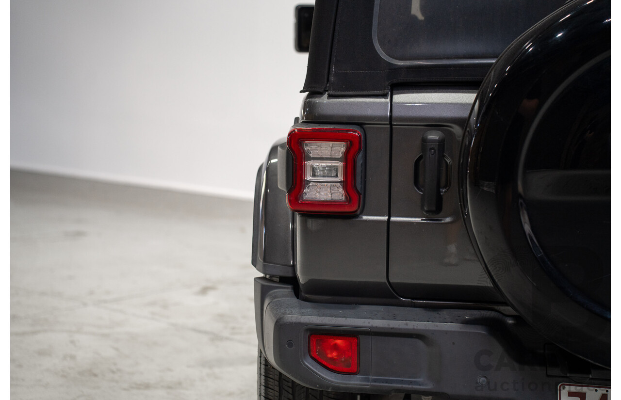 08/2020 Jeep Wrangler Overland (4x4) JL MY20 2d Grey 3.6L