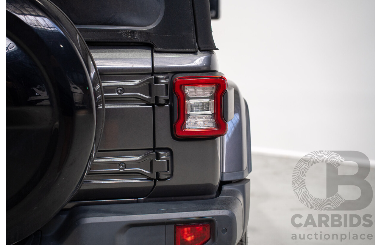 08/2020 Jeep Wrangler Overland (4x4) JL MY20 2d Grey 3.6L