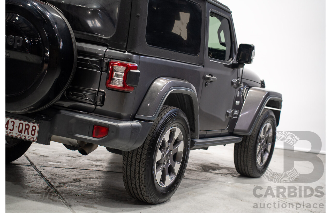 08/2020 Jeep Wrangler Overland (4x4) JL MY20 2d Grey 3.6L