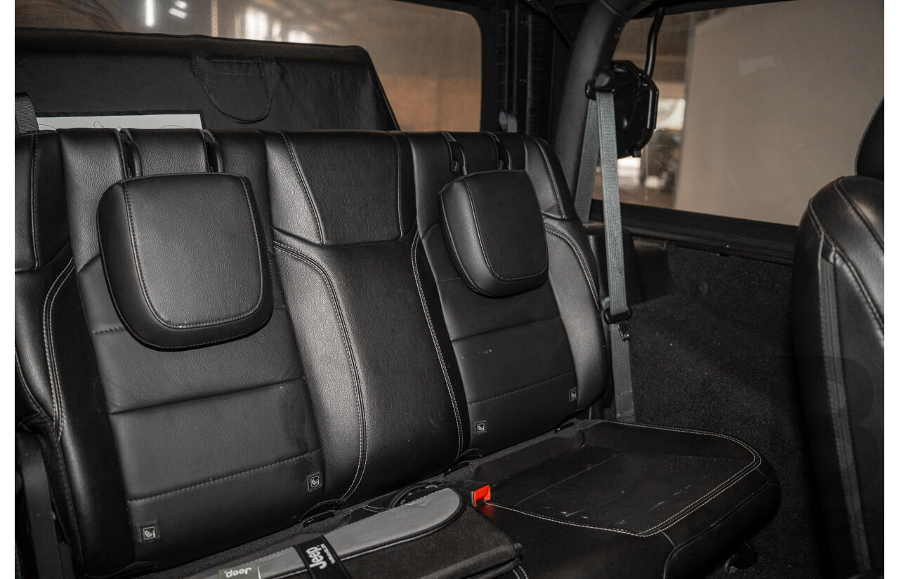 08/2020 Jeep Wrangler Overland (4x4) JL MY20 2d Grey 3.6L