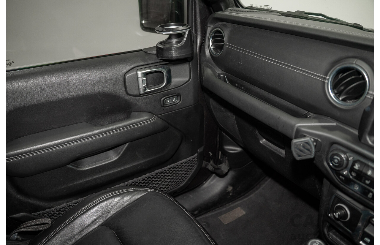 08/2020 Jeep Wrangler Overland (4x4) JL MY20 2d Grey 3.6L