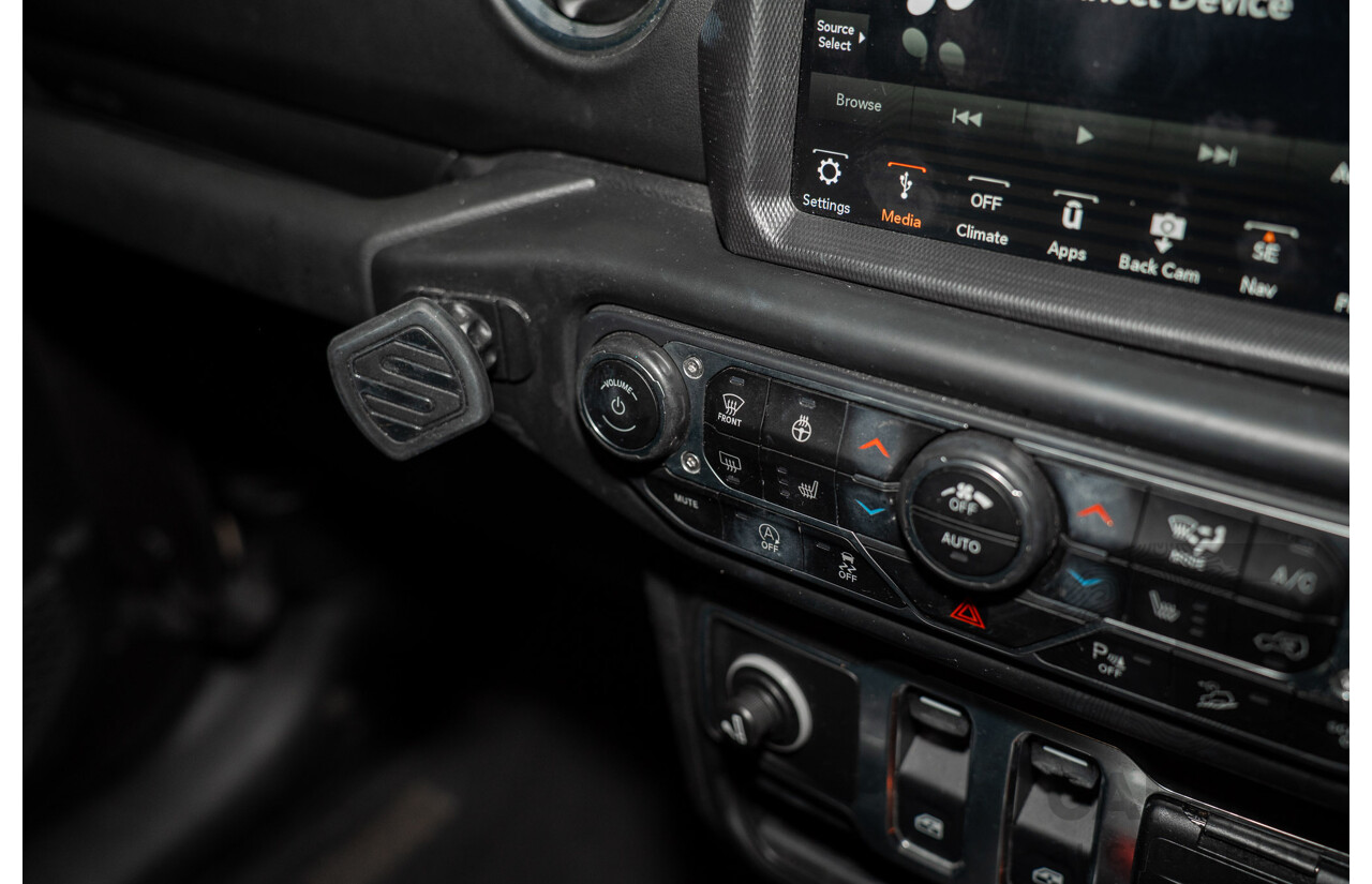 08/2020 Jeep Wrangler Overland (4x4) JL MY20 2d Grey 3.6L