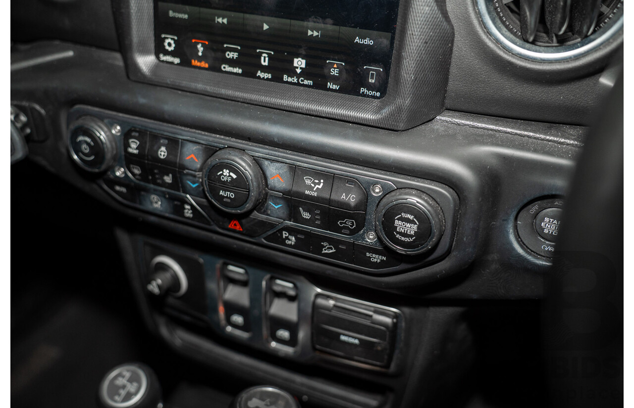 08/2020 Jeep Wrangler Overland (4x4) JL MY20 2d Grey 3.6L
