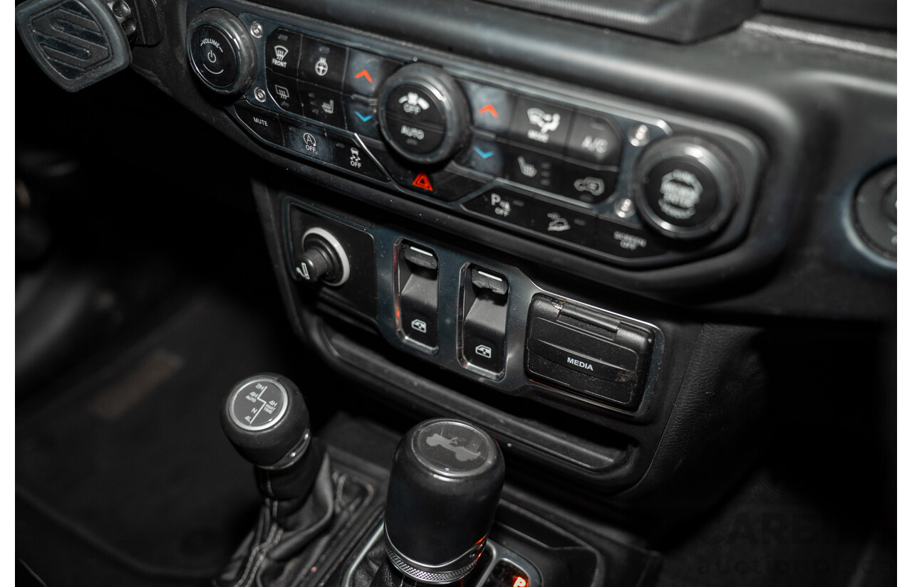 08/2020 Jeep Wrangler Overland (4x4) JL MY20 2d Grey 3.6L