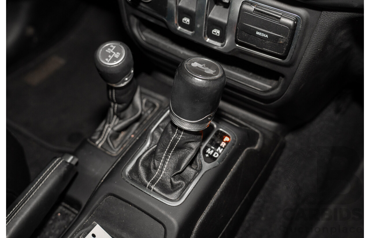 08/2020 Jeep Wrangler Overland (4x4) JL MY20 2d Grey 3.6L