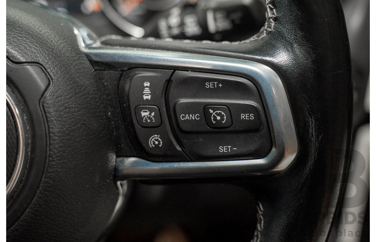 08/2020 Jeep Wrangler Overland (4x4) JL MY20 2d Grey 3.6L