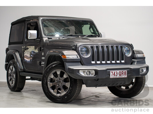 08/2020 Jeep Wrangler Overland (4x4) JL MY20 2d Grey 3.6L