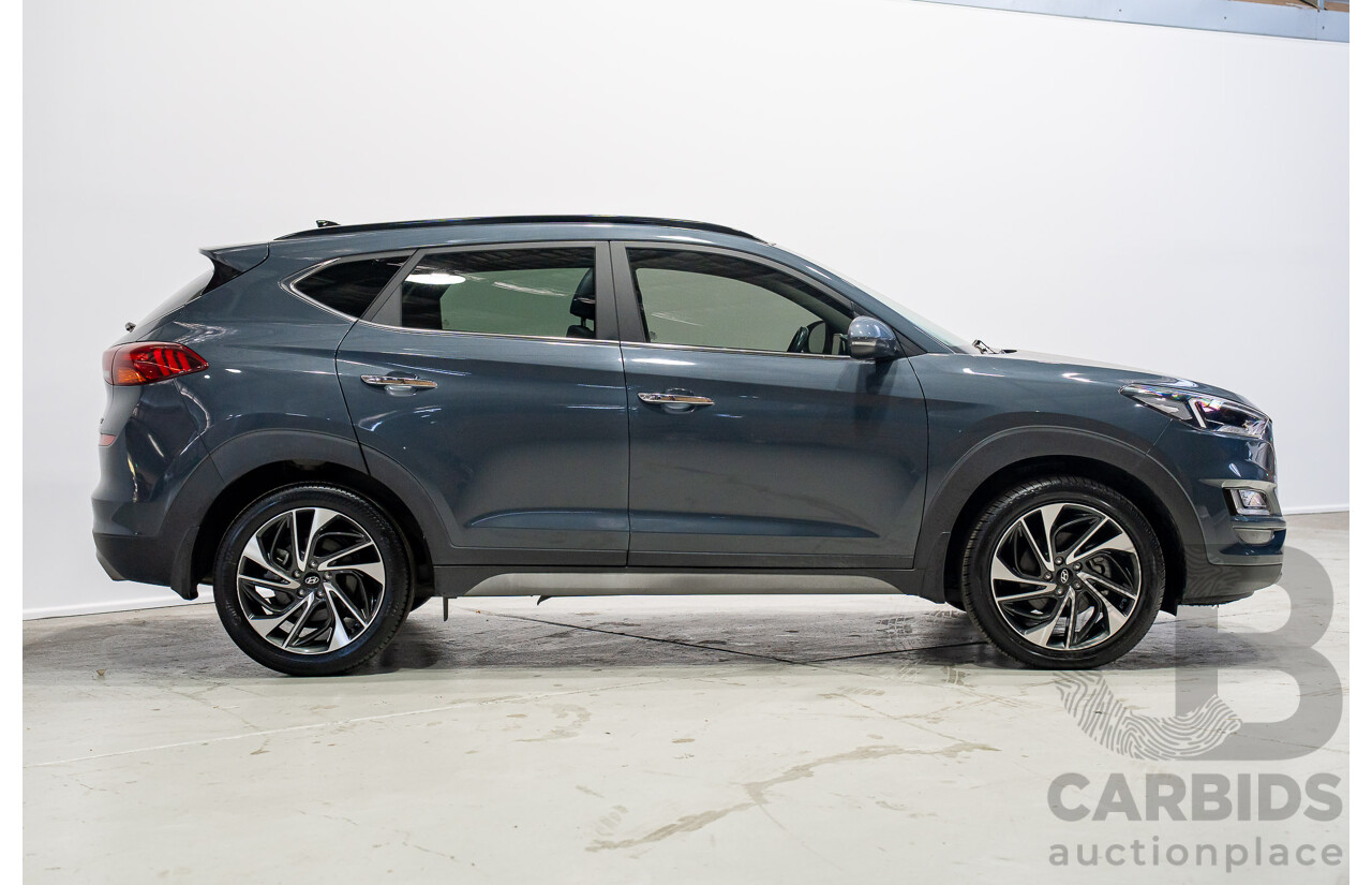 09/2019 Hyundai Tucson Highlander (AWD) TL3 MY20 4d Wagon Blue Turbo 1.6L