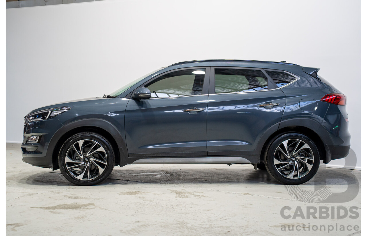09/2019 Hyundai Tucson Highlander (AWD) TL3 MY20 4d Wagon Blue Turbo 1.6L