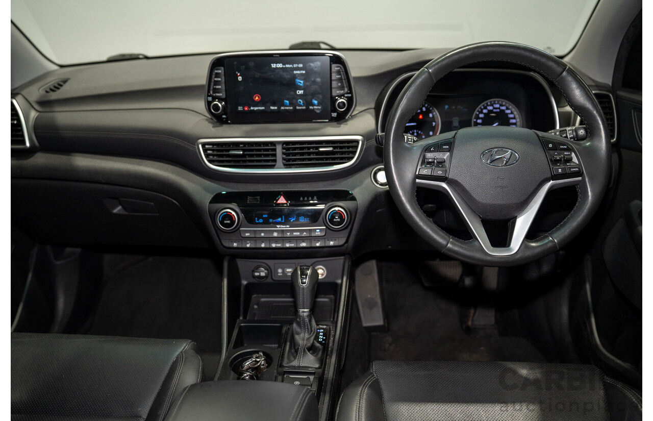 09/2019 Hyundai Tucson Highlander (AWD) TL3 MY20 4d Wagon Blue Turbo 1.6L