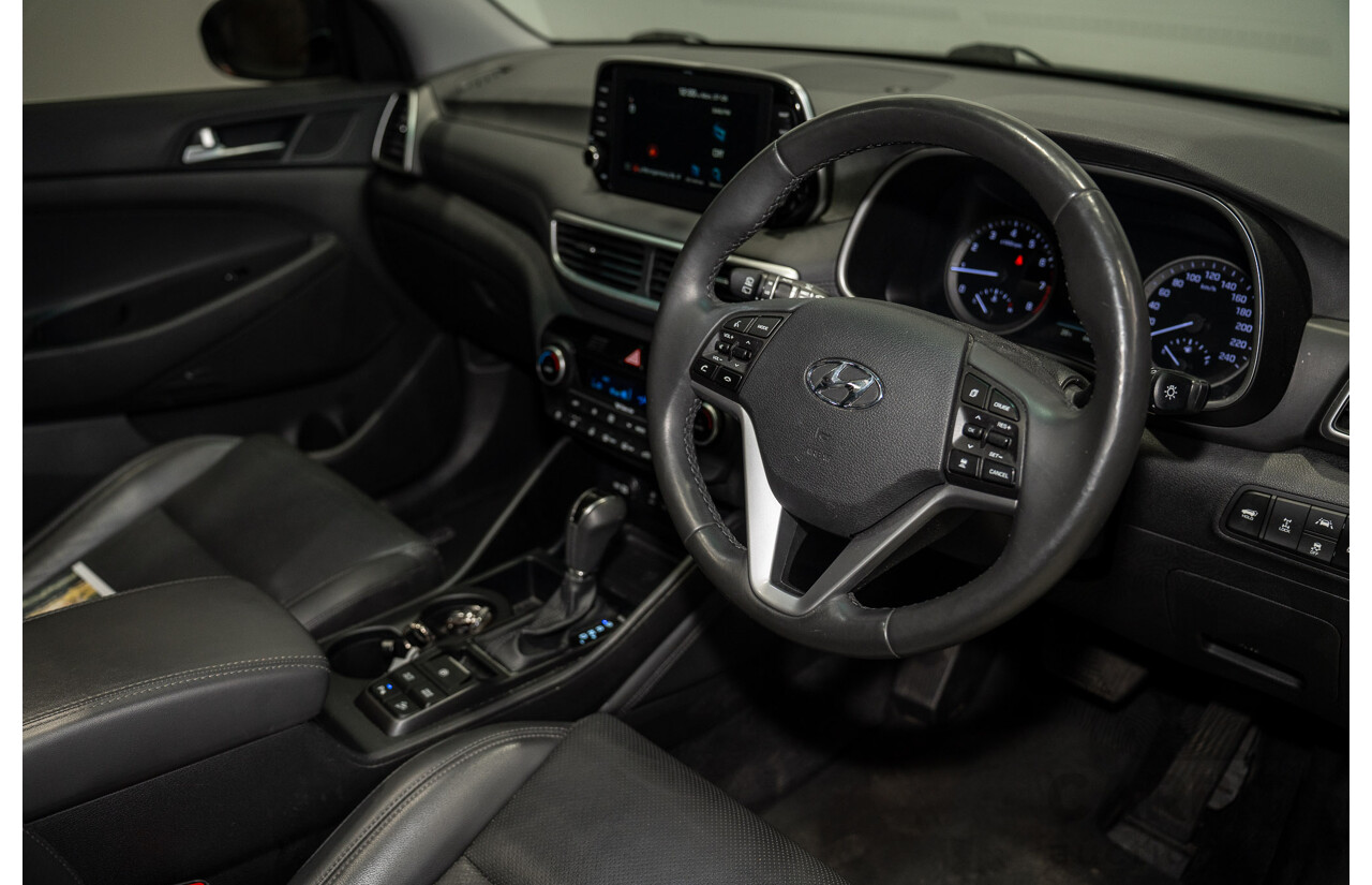 09/2019 Hyundai Tucson Highlander (AWD) TL3 MY20 4d Wagon Blue Turbo 1.6L