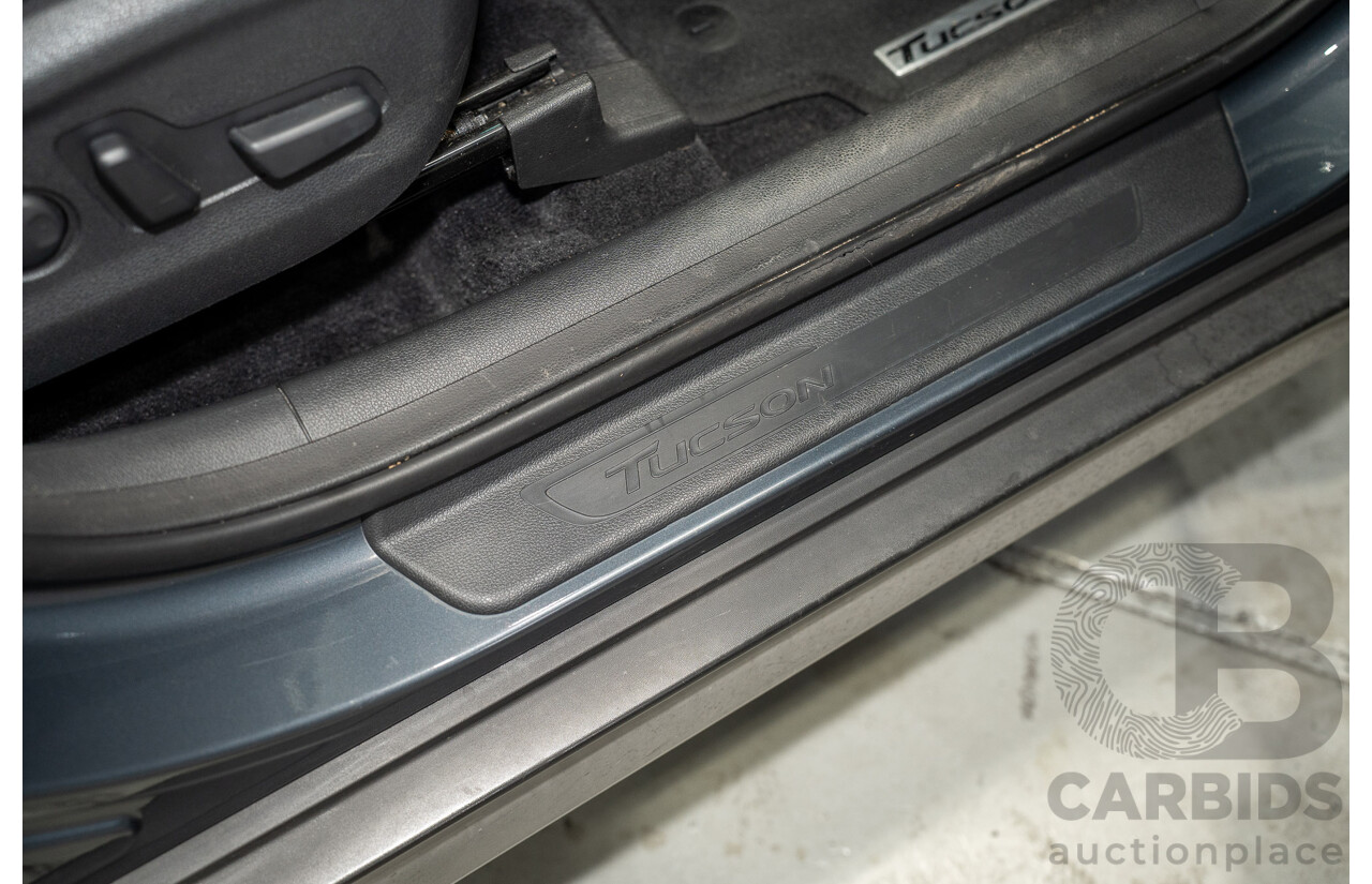 09/2019 Hyundai Tucson Highlander (AWD) TL3 MY20 4d Wagon Blue Turbo 1.6L