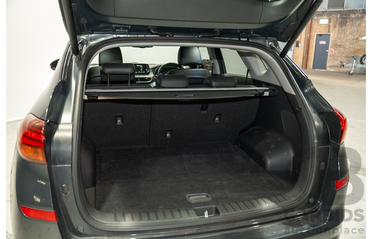 09/2019 Hyundai Tucson Highlander (AWD) TL3 MY20 4d Wagon Blue Turbo 1.6L