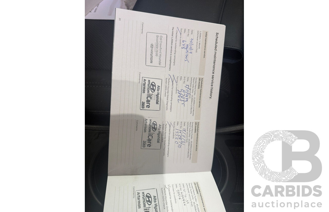 09/2019 Hyundai Tucson Highlander (AWD) TL3 MY20 4d Wagon Blue Turbo 1.6L