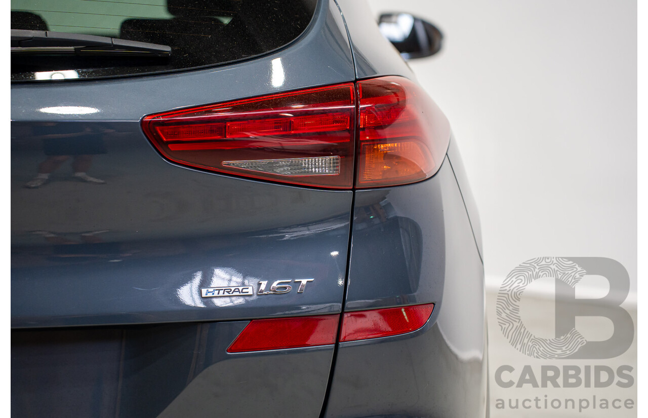 09/2019 Hyundai Tucson Highlander (AWD) TL3 MY20 4d Wagon Blue Turbo 1.6L