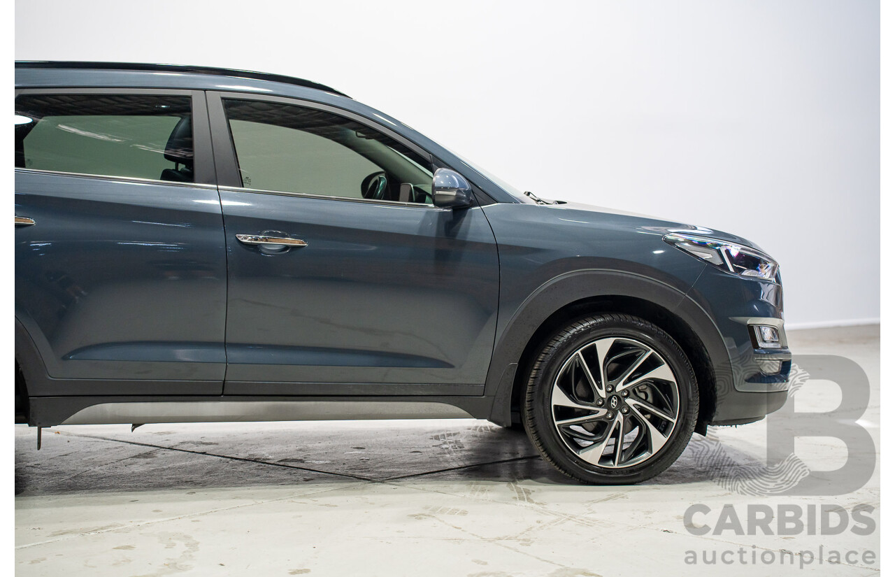 09/2019 Hyundai Tucson Highlander (AWD) TL3 MY20 4d Wagon Blue Turbo 1.6L