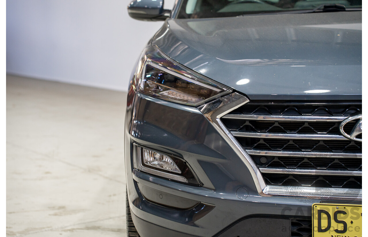 09/2019 Hyundai Tucson Highlander (AWD) TL3 MY20 4d Wagon Blue Turbo 1.6L